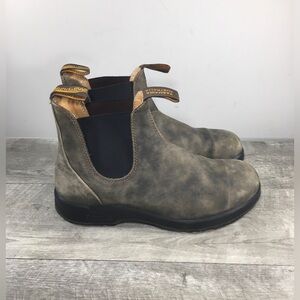 Blundstone #2056 All-Terrain Series Chelsea Elastic-Sided Leather Boots 10.5 US